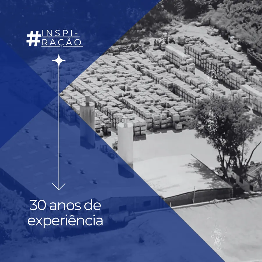 Vista aérea da fábrica da PaviFloor em Arujá: 30 anos de experiência